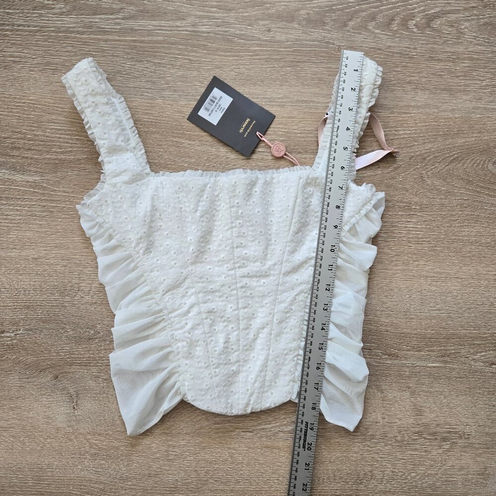 House of CB Catalina Corset Top New With Tags Size Medium Bodice Romantic $135 - Picture 6 of 17